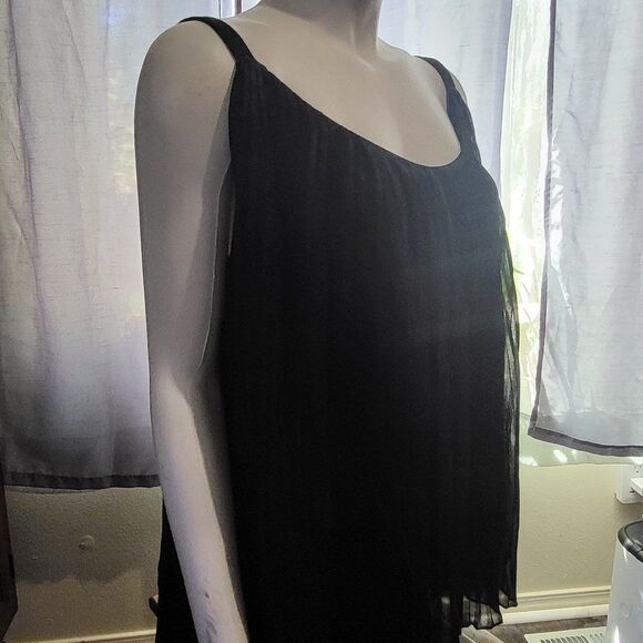 a.n.a Tops - Ana Dress Tank Top with pleats s. XL